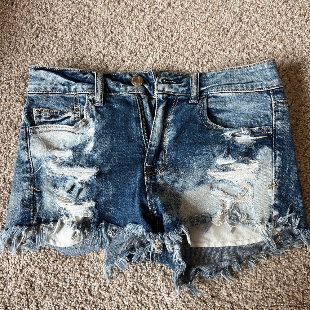 American eagle high rise shorts